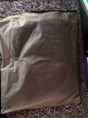 Essentials Black Logo Sweatshorts